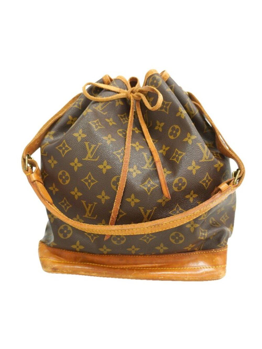 Louis Vuitton Shoulder Bag Monogram Noe Brown